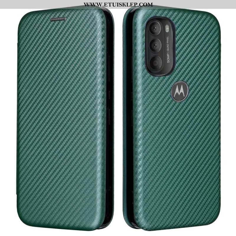 Etui Na Telefon do Moto G71 5G Etui Folio Kolorowy Silikon Węglowy